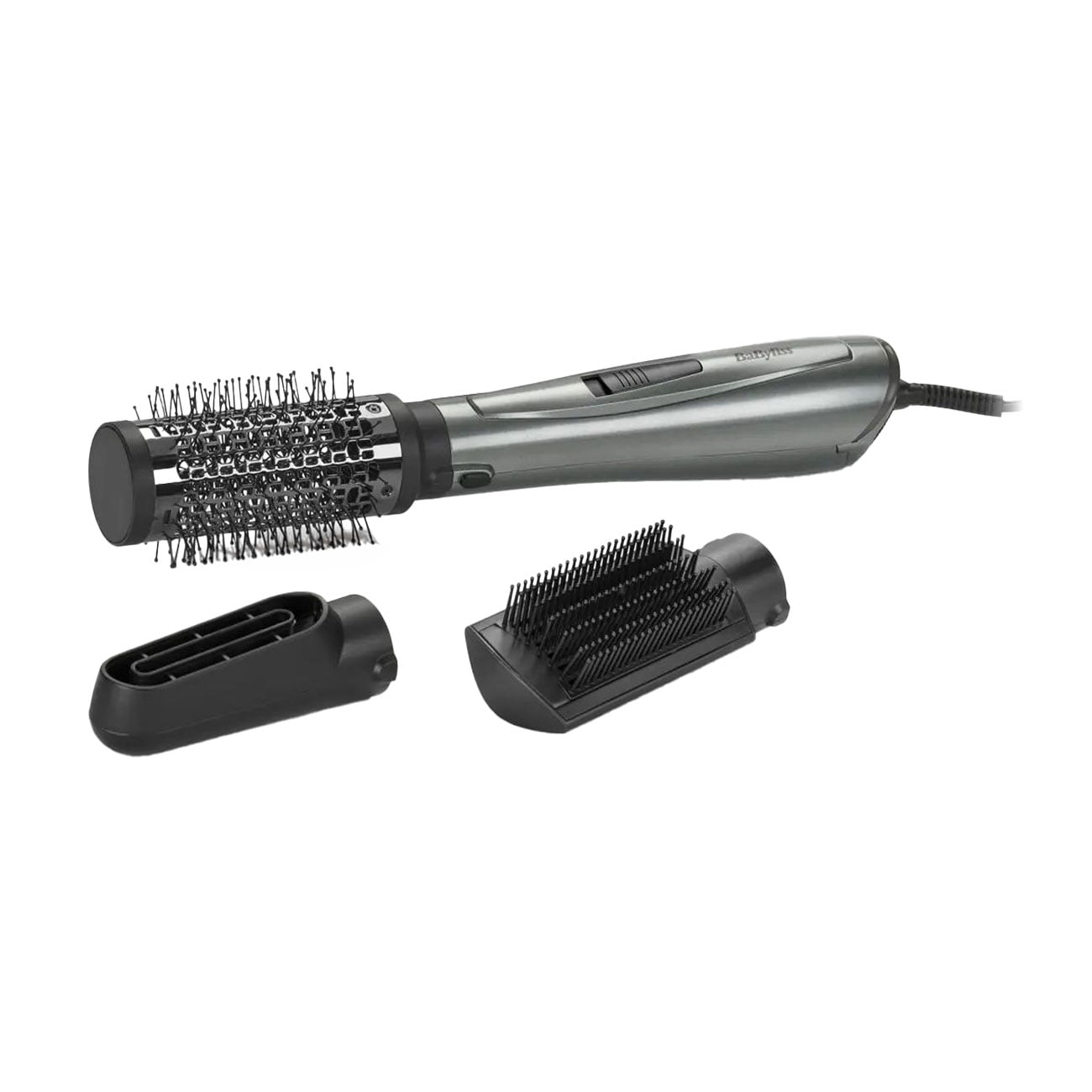 Фен-щітка для волосся BaByliss Xanadu 3 насадки, сірий (AS261E)